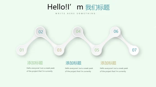 绿色小清新医务工作者工作汇报动态PPT