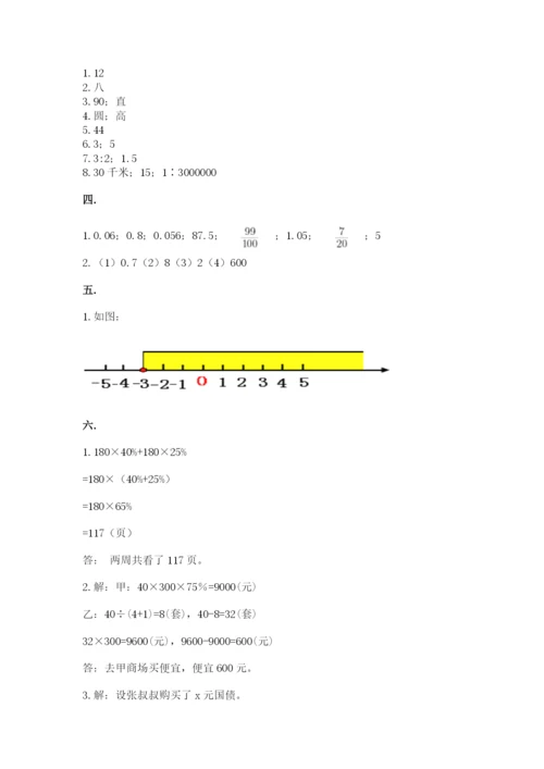 小升初数学综合练习试题附参考答案（综合卷）.docx