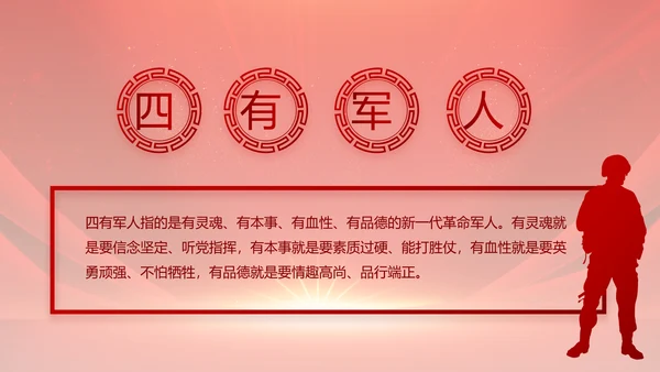 红色党支部党员大会年终工作总结PPT