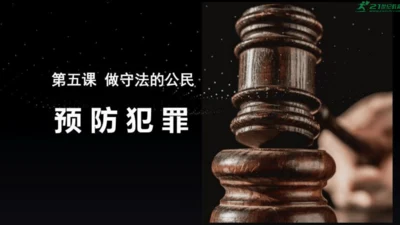 5.2《预防犯罪》课件(共21张PPT)