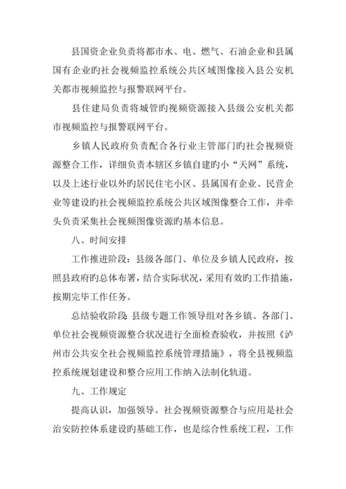 县公共安全视频联网应用建设工作方案.docx