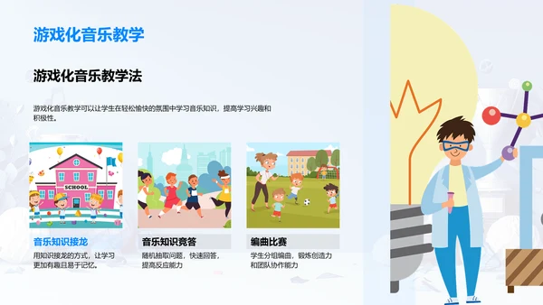 音乐知识竞赛实施指南PPT模板