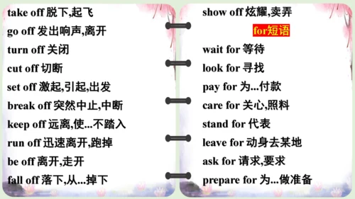 【2023暑假衔接】义务教育英语必背重点短语课件【人教新目标版】