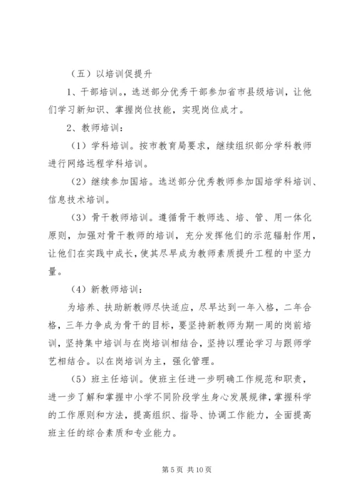 素质提升学习计划范文3篇.docx