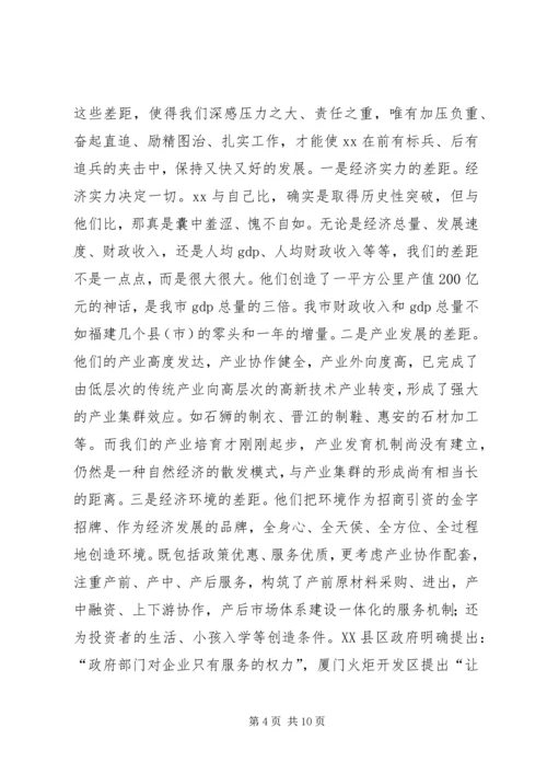 借福建经验助XX发展.docx