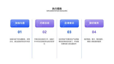 简约风流程关系4项PPT图文页
