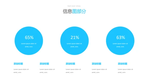 蓝色风格简洁设计公司简介商务PPT模板