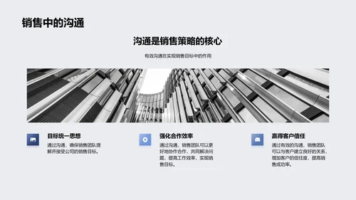销售沟通策略报告PPT模板