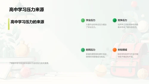 高中新生成功适应攻略PPT模板