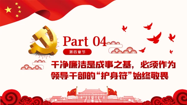 守初心担使命做忠诚担当正派廉洁硬核领导干部PPT