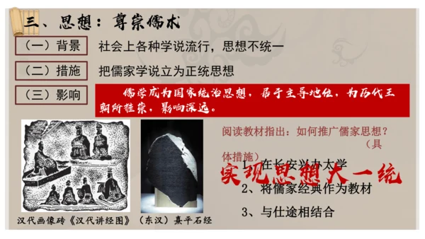 义务教育七年级历史上册2024年版第12课大一统王朝的巩固【课件】