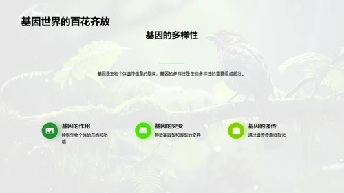 理解与保护生物多样性