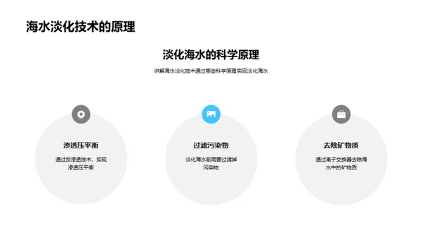 淡化海水，塑造未来