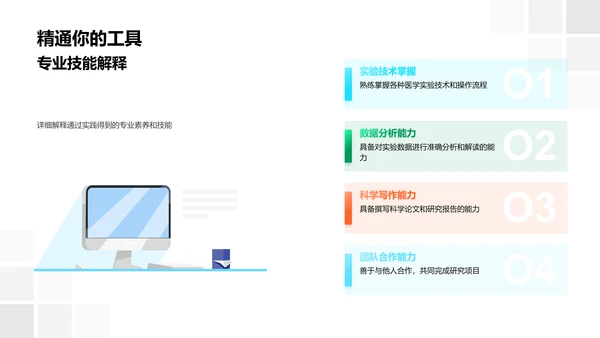 医学毕业答辩报告PPT模板