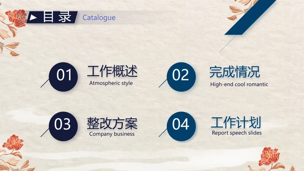 大气中国风路演创新项目计划书商务动态PPT