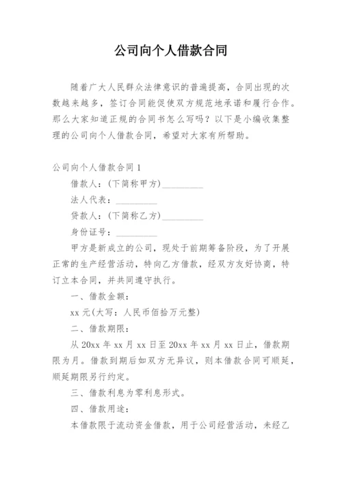 公司向个人借款合同_1.docx
