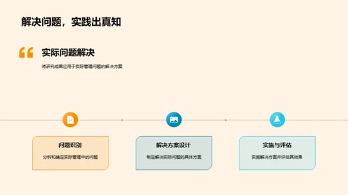 管理学研究之旅