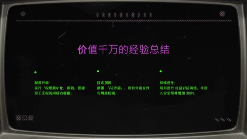 绿紫色简约像素风网络安全教育PPT模版