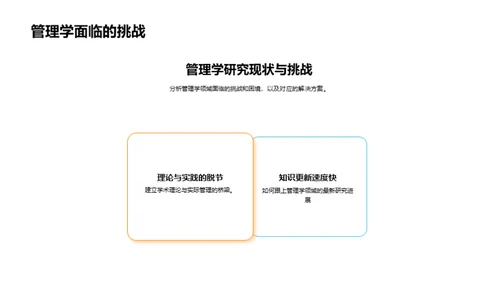 研究之路：管理学实践