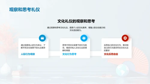 文化礼仪教育讲座PPT模板