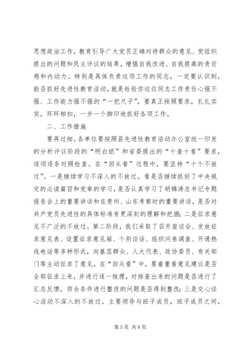 县委副书记在分析评议阶段“回头看”工作会议上的讲话.docx