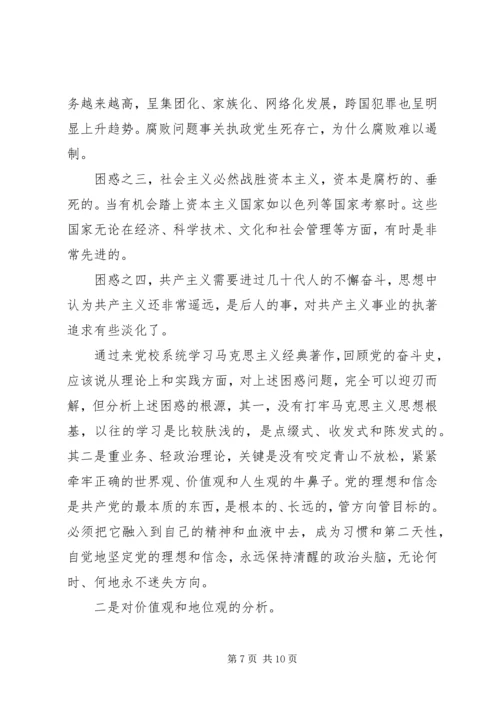 党性修养自我剖析.docx