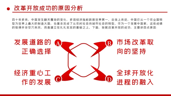 改革开放成就与经验总结改革开放史党建PPT党课