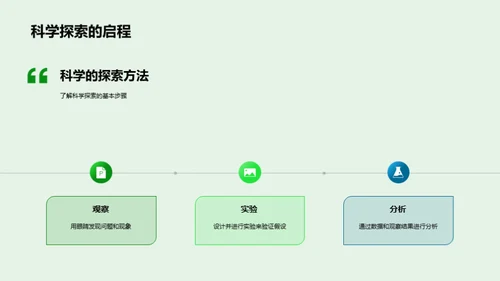 科学探索之旅