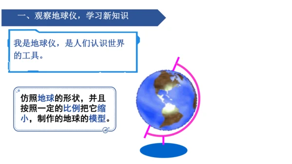 综合探究二 从地球仪上看世界 课件（共23张PPT）