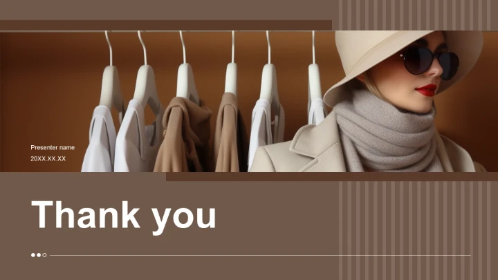 商务风服装时尚通用PPT主题