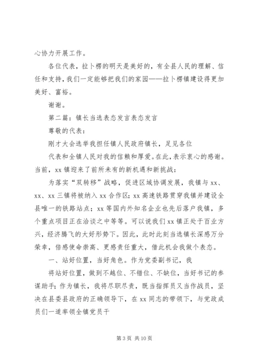 副乡镇长表态发言_1.docx