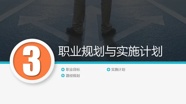 雄鹰展翅职业生涯规划简历PPT