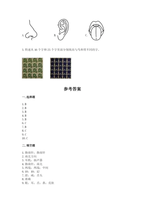 教科版二年级下册科学期末测试卷附完整答案（易错题）.docx