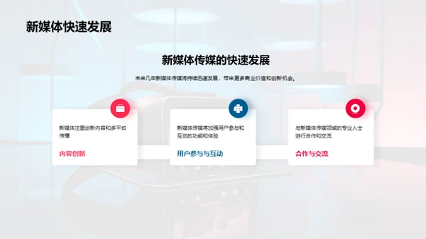 新媒体传媒：未来商机之路