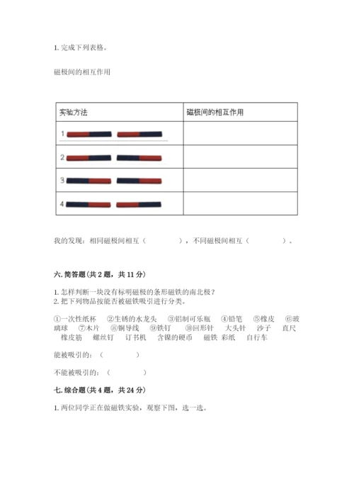 教科版二年级下册科学知识点期末测试卷精品【能力提升】.docx