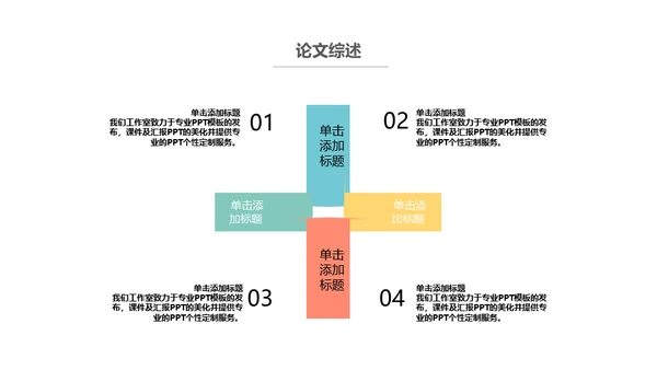 花卉艺术系毕业论文毕业答辩通用PPT模板