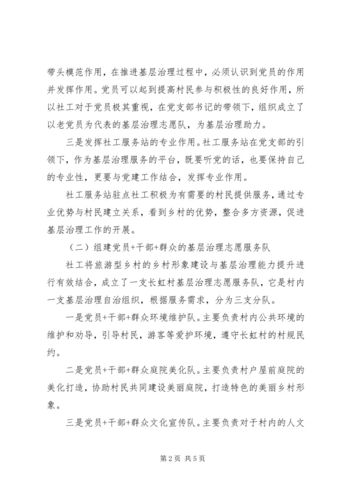 党建引领下农村基层治理实践.docx