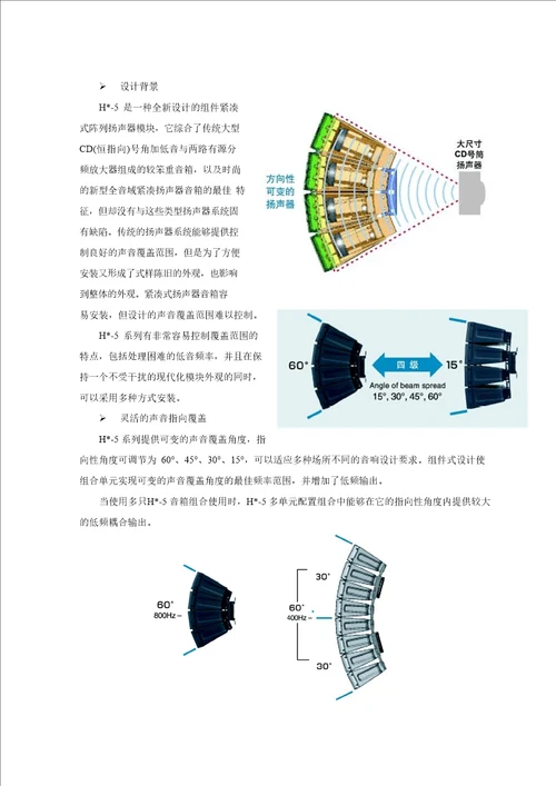 报告厅扩声系统项目设计方案