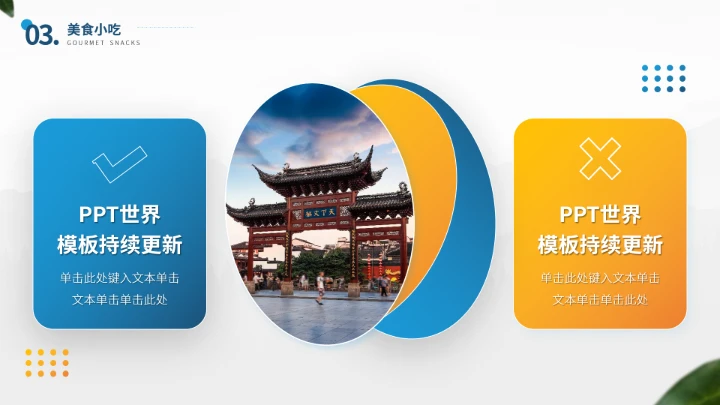 南京城市印象旅游介绍PPT模板