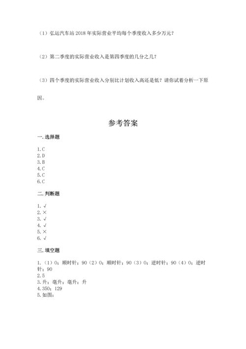 人教版五年级下册数学期末测试卷（考点提分）.docx