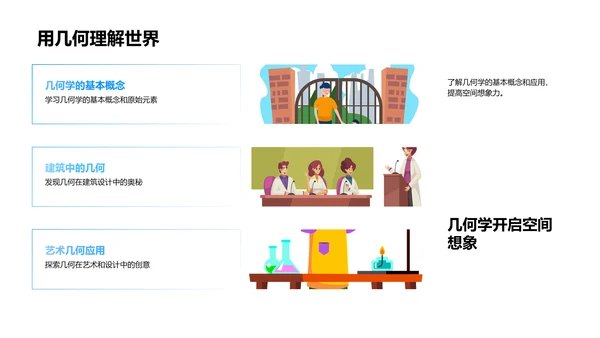 解析几何学基础PPT模板