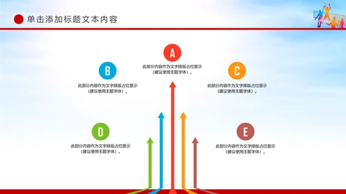 2019团委共青团五四青年年终总结工作汇报PPT模板