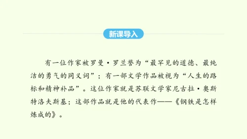 第六单元名著导读《钢铁是怎样炼成的》 统编版语文八年级下册 同步精品课件