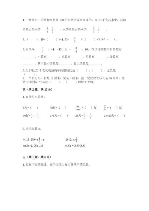 北师大版六年级数学下学期期末测试题（考点提分）.docx