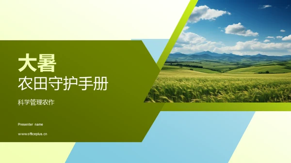 大暑农田守护手册