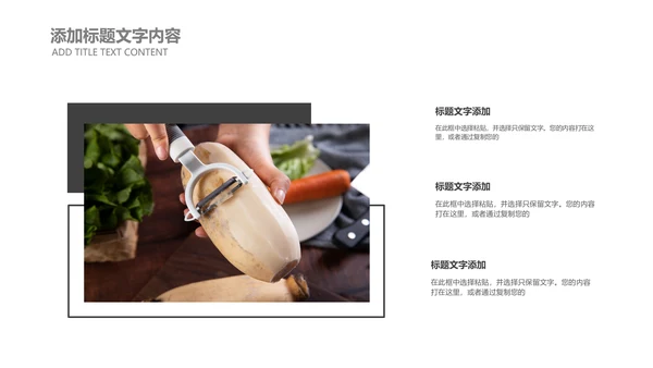 时尚杂志风莲藕美食餐饮产品介绍PPT模板