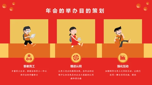 公司年会新征程再出发活动策划通用PPT模板