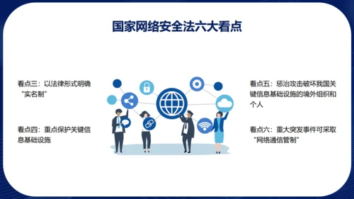 网络安全宣传通用PPT模板