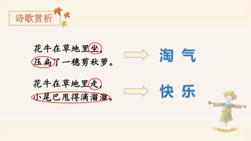统编版语文四年级上册3.现代诗二首《花牛歌》 课件