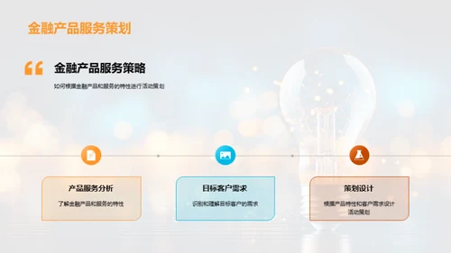 金融活动策划新视角